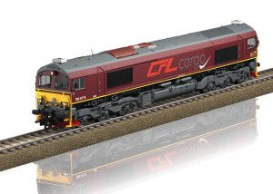 CFL Cargo T66 K714 Diesel Locomotive VI (DCC-Sound)