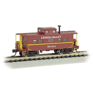 Northeast Steel Caboose - Lehigh Valley #95004 (Tuscan Red)