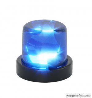 Rotating Flashing Light Blue LED