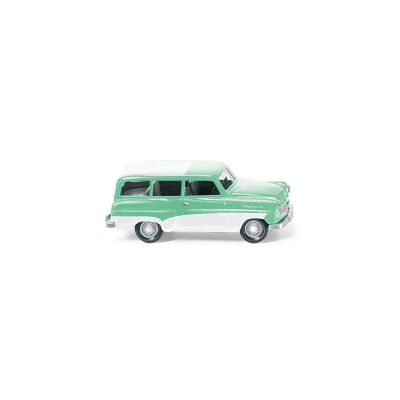 Opel Caravan '56 Mint Green w/White Roof 1957-62