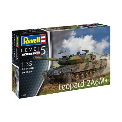 German Leopard 2 A6M+ Kit (1:35 Scale)