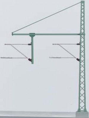 Catenary Tower Mast with Two Arms 150mm