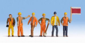 Railway Track Workers (6) Figure Set