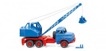 MAN/Fuchs Crane Truck Sky Blue