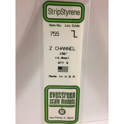 Z CHANNEL .156 3 PER PACK