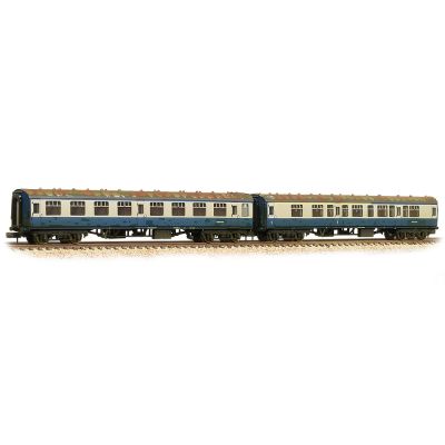 BR Mk1 2-Coach Pack 'Works Test Train' BR Blue & Grey
