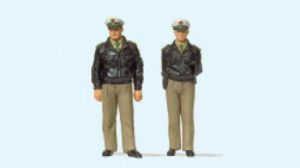 German Policemen BRD Green Uniform (2) Figure Set