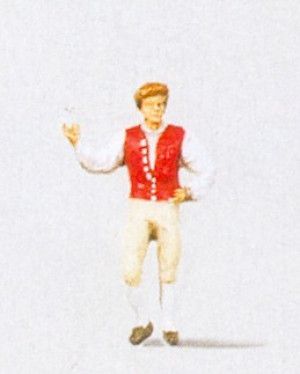 Man in German (Urach) National Costume Figure