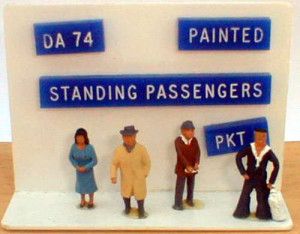 Standing Passengers (5) Figure Set