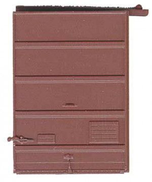 7' 5 Panel Superiot Low Tack Doors Boxcar Red