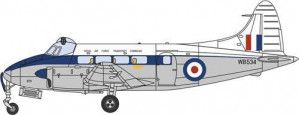 DH104 Dove Devon WB534 RAF Transport Command