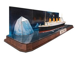 RMS Titanic & Iceberg easy-click Kit (1:600 Scale)