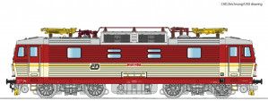 CD Rh371 002-7 Electric Locomotive V (DCC-Sound)