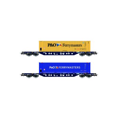 Mercitalia Intermodal Sgnss Container Wagon Set (2) VI