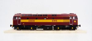 Class 33 030 EWS Red/Gold