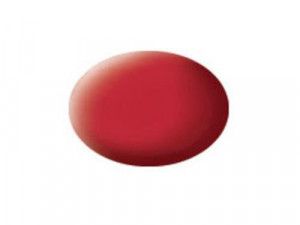 Acrylic Paint 'Aqua' (18ml) Solid Matt Carmine Red RAL3002