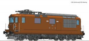 BLS Re4/4 169 Electric Locomotive IV