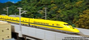 JR 923-3000 Dr Yellow Track Testing Train 3 Car Powered Set