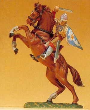 Norman Riding with Sword Figure