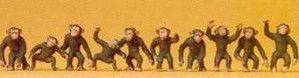 Circus Monkeys (10) Figure Set