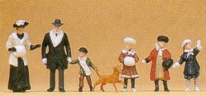 Family in Winter 1900 (6) Exclusive Figure Set