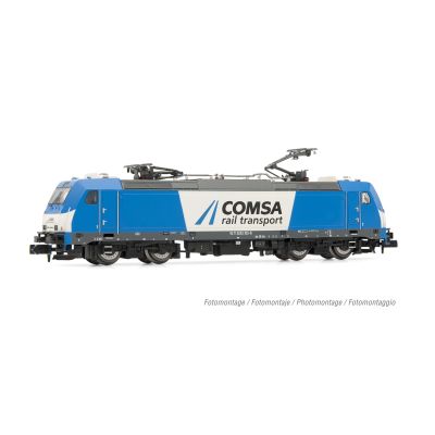 COMSA 253 Electric Locomotive Blue/White VI