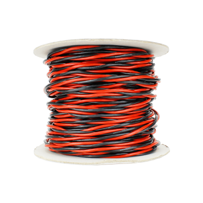 Twisted Bus Wire 50m of 3.5mm (11g) Twin Red/Black