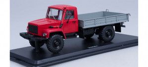 GAZ-33081 4x4 Flatbed Truck Red