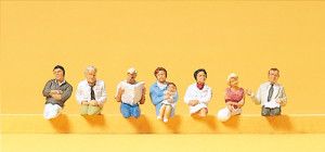 Seated Passengers Coaches (6) Exclusive Figure Set