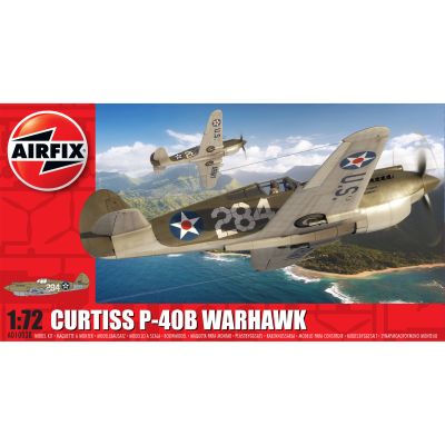US Curtiss P-40B Warhawk (1:72 Scale)
