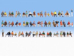 Sitting People (60) Mega Economy Figure Set