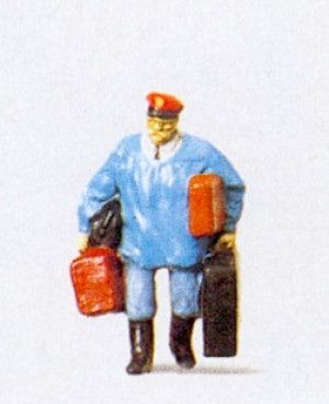 Porter with Bags Figure