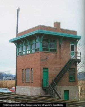 Pennsylvania Railroad Brick Interlocking Tower Kit