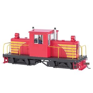 Whitcomb 50 Ton Centre-Cab Diesel - Painted, Unlettered - Red