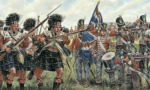 Napoleonic War Brit/Scots Infantry