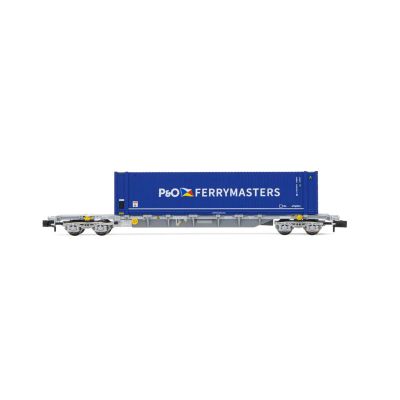 SNCF Bogie Flat Wagon w/45' P&O Ferrymasters Container V