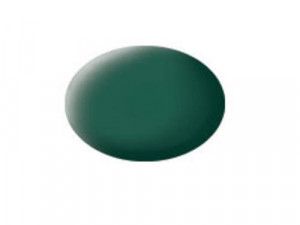 Acrylic Paint 'Aqua' (18ml) Solid Matt Sea Green RAL6028