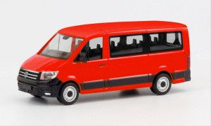 VW Crafter Low Roof Minibus Red