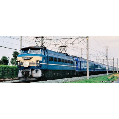 JR EF66-0 Late Stage Blue Train Electric Locomotive