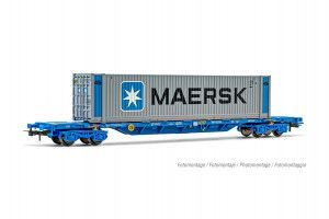 *RENFE MMC3 4 Axle Maersk Container Wagon V
