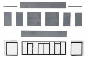 Industrial Building Series Entrance Components Kit VI