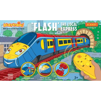 Flash The Local Express Remote Controlled Battery Train Set