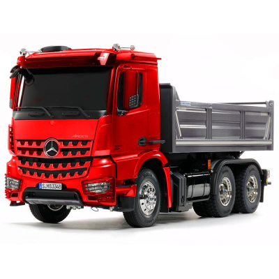 Arocs 3348 Tipper [Painted red/silver]