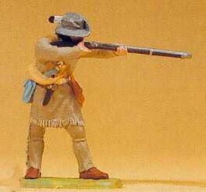 Trapper Shooting Gun Figure