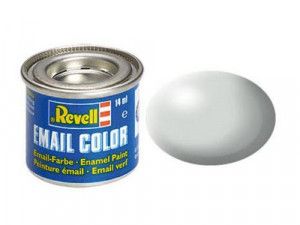 Enamel Paint 'Email' (14ml) Solid Silk Matt Light Grey