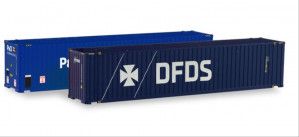 45ft High Cube Container Set (2) P&O Ferrymaster/DFDS