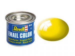 Enamel Paint 'Email' (14ml) Solid Gloss Yellow RAL1018