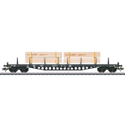 DBAG Rs684 Bogie Stake Wagon w/Sawn Limber Load VI