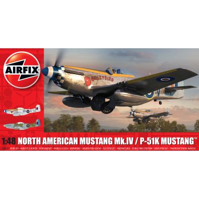 US North American Mustang Mk.IV/P-51K Mustang (1:48 Scale)