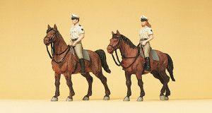 German Police on Horseback (2) Exclusive Figure Set